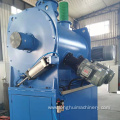 Horizontal plough type dry cleaning powder mixer